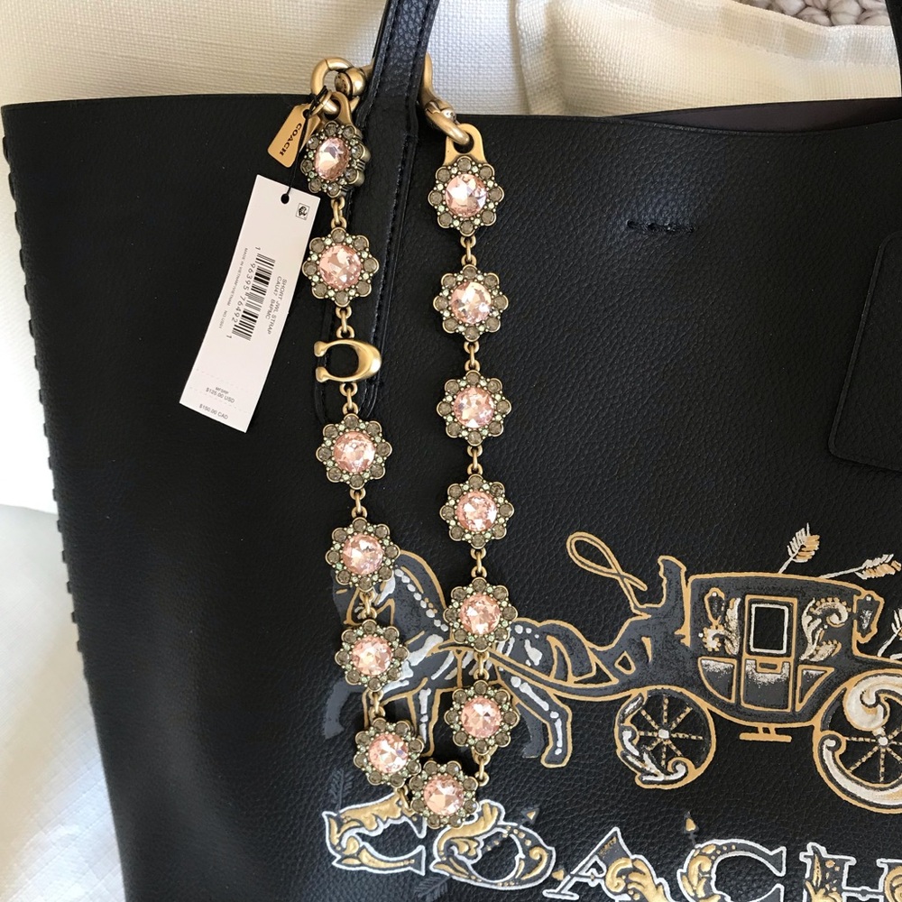 Coach Short Jewelry Chain Strap, NWT